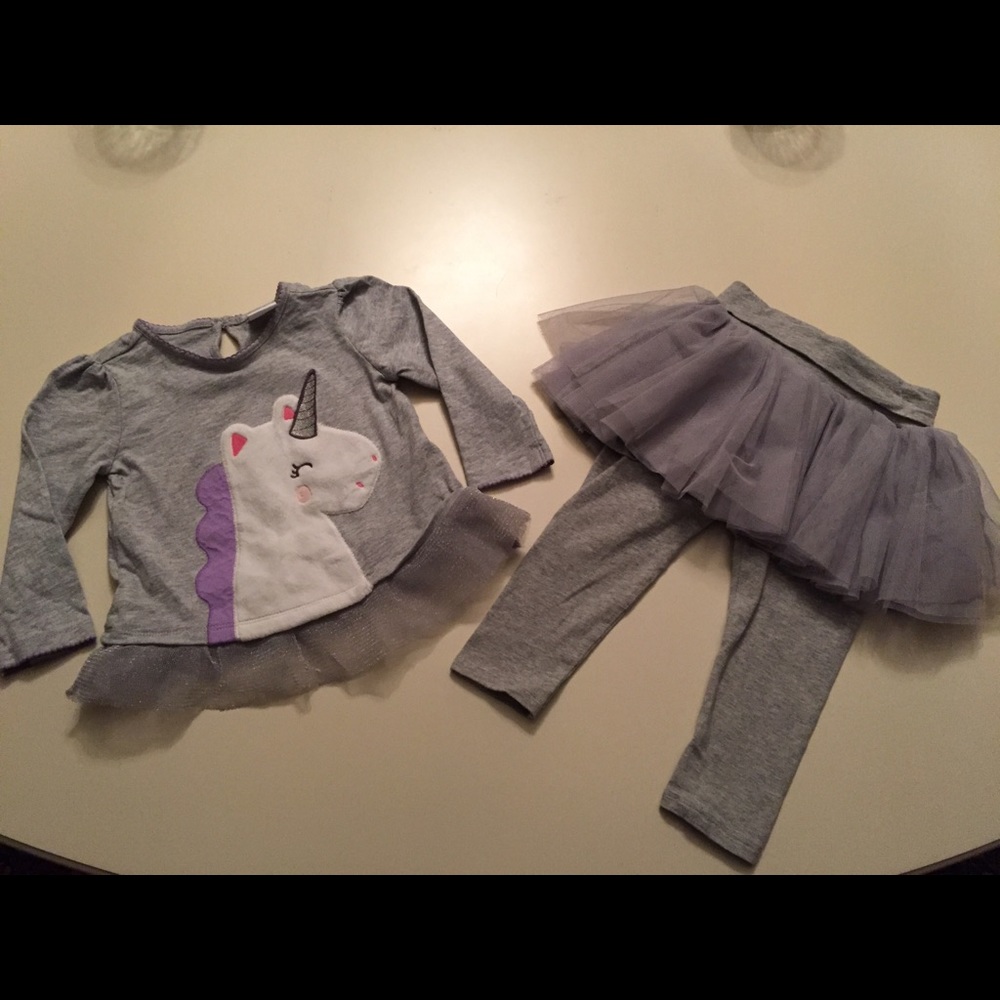 Gap Top & Gymboree Bottoms